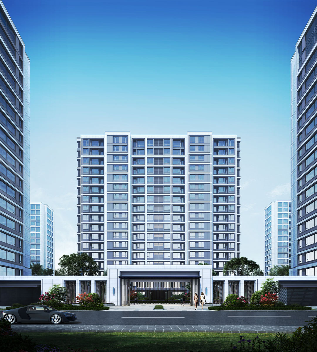 金成·杭州未来科技城项目-项目展示-浙江绿城都会建筑规划设计有限公司