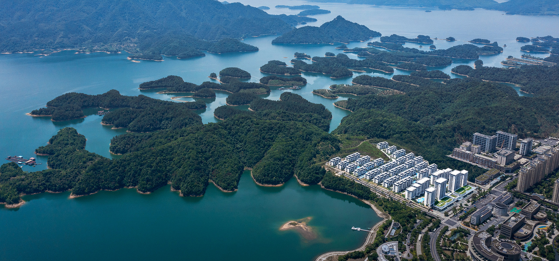 绿城·千岛湖柳岸晓风-项目展示-浙江绿城都会建筑规划设计有限公司